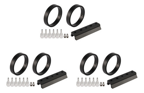 Kit De Anel De Orientação 3x Para Diâmetro Ou Aleta Do Tubo 0