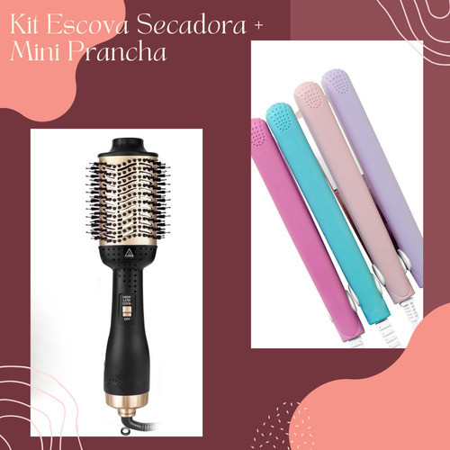 Escovasecadora 4/ 1 Profissional Alisamodela Mini Chapinha 1
