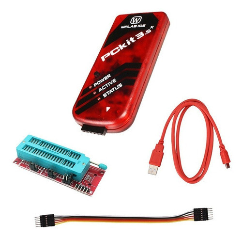 Microchip Pickit 3.5+ Plus Programador Debugger Pic Memorias 0