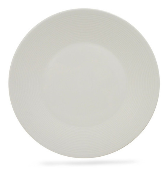 Plato Playo De Porcelana 21 Cm Linea New York 0