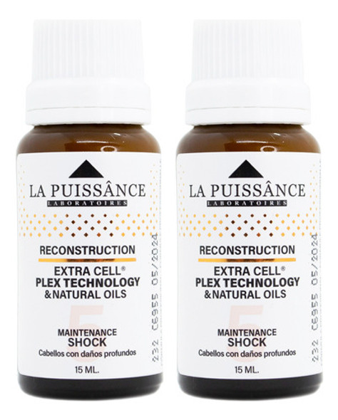 La Puissance Extra Cell Plex Kit X2 Shock Paso 5 Ampolla 0 La Puissance Extra Cell Plex Kit X2 Shock Paso 5 Ampolla 0