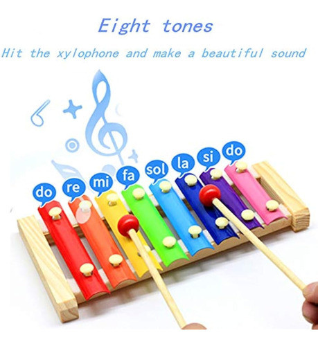 Xilófono Para Niños, La Mejor Idea De Regalo De Bricolaje De 1