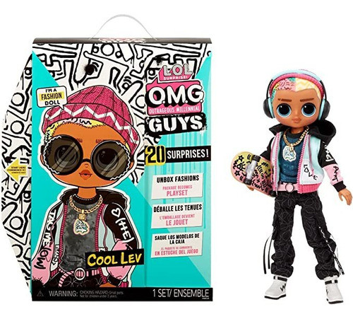 Lol Surprise Omg - Muñeco A La Moda Cool Lev Con 20 0