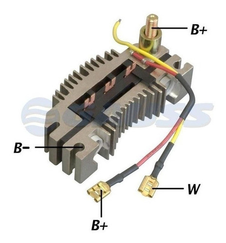 Plaqueta Alternador Fiat Tempra - T/marelli 1