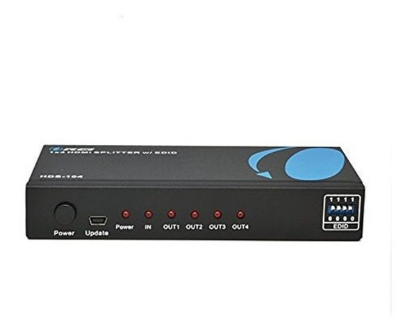 Orei Hds-104 1x4 Con Fuente De Alimentacion 1080p V1.4 Certi 0