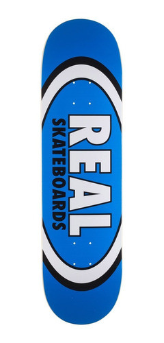 Shape Real 8.5 Classic Oval Blue - Maple Skateboard 1