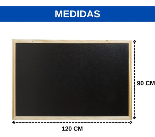 Kit Lousa 120 X 90 Cm + Caneta Liquida + Apagador Escolinhas 1