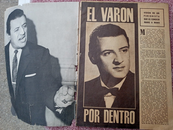 2 Revistas El Varon Del Tango Julio Sosa C/poster Cancionero 1 2 Revistas El Varon Del Tango Julio Sosa C/poster Cancionero 1