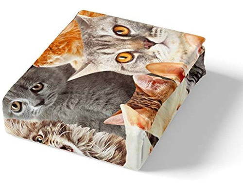 Juego De Funda De Edredón De Gato Feelyou, Regalos Para Aman 0