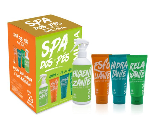 Kit Spa Dos Pés Musa 4 Produtos 1
