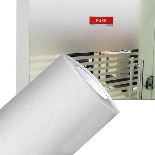 Película Jateada Para Vidro Box Vitrine Janela 0,6mtx2mt 1