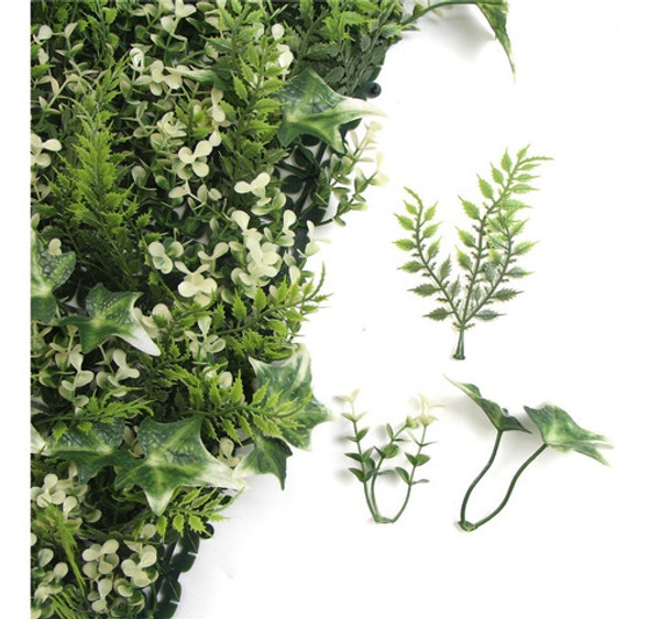 Jardín Vertical Artificial Muro Verde Aster 25x25 1 Jardín Vertical Artificial Muro Verde Aster 25x25 1