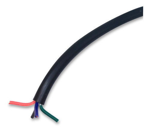 Cable Rgb Para Exterior 1mm 18 Awg Para Tiras Luces Led X 2m 1