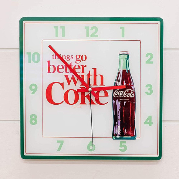 Botella De Coca Cola Las Cosas Van Mejor Con, Reloj De Pared 1