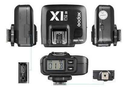 Godox X1r-c Receptor Flash Remoto Inalámbrico Disparador Par 0