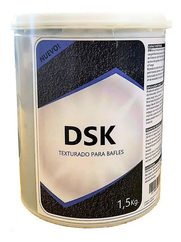 Pintura Texturada Para Bafles 5kg Dsk Audio Sonido Pro 0