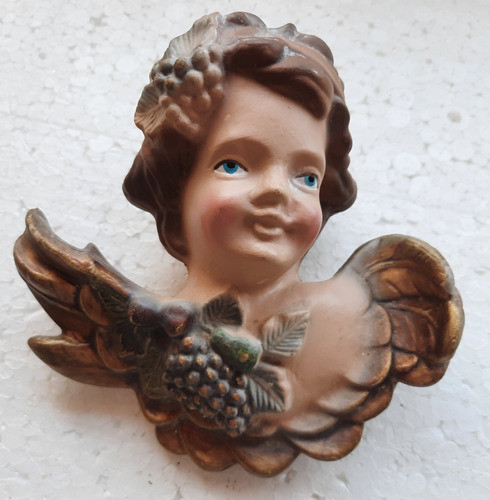 B. Antigo - Busto De Anjo Em Celuloide Alemão Antigo 0