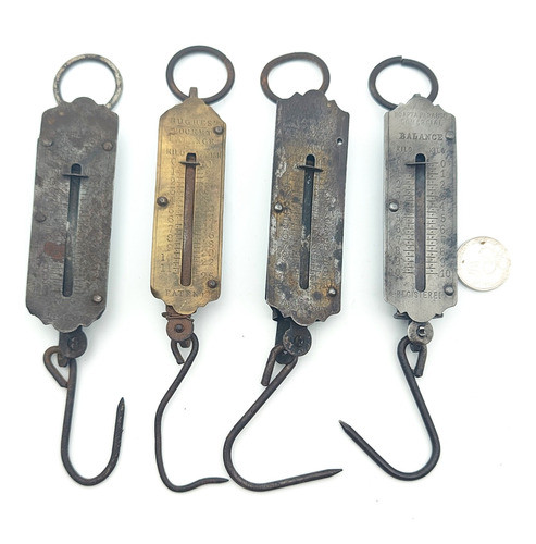 Balanza Romana Antigua Chica 10 Kg (c/u) - Antiguedades 0