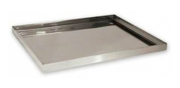 Placa Bandeja De Acero Inoxidable 40x30x2 Cm 0