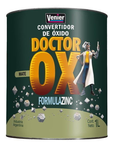 Doctor Ox Venier 4lt Convertidor Blanco Mate Original 0