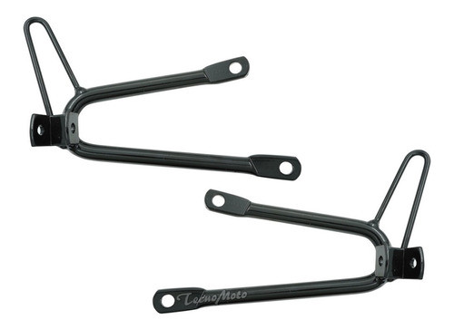 X2 Soportes Metalicos Pedalines Posa Pie Honda Nx400 Falcon 1