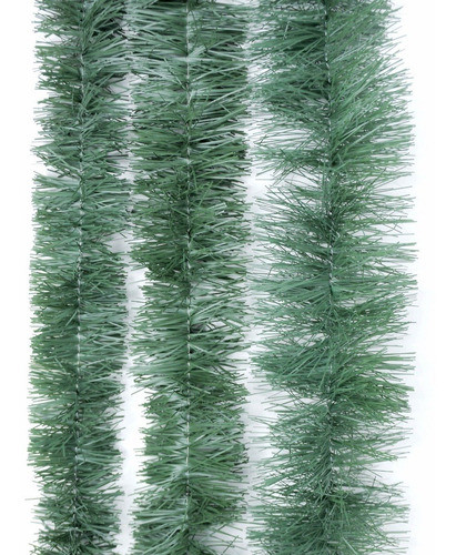 Guirnalda Navidad Verde Pino 6cm X 2m - 5 Tiras #106 0