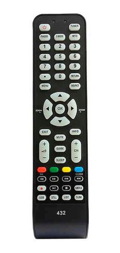 Control Remoto Tv Led Lcd Smart Tcl Rca Grundig 432 Zuk 0