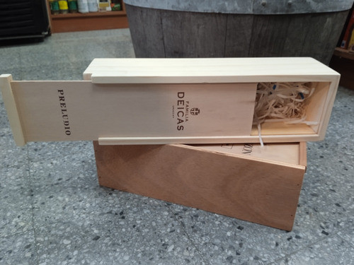 Caja De Madera Para Botella De Vino 0