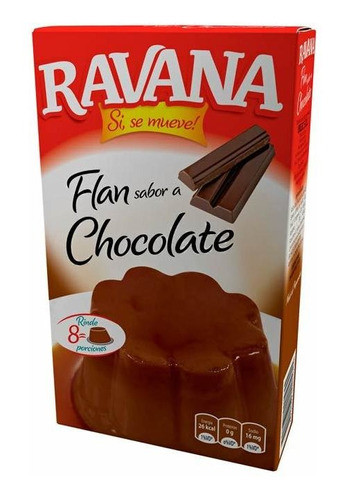 Flan  Chocolate 100 Gr Ravana Flanes 0