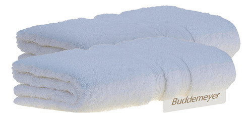 2 Toalhas Buddemeyer Banho Gigante  Algodão Egípcio Brancas 0