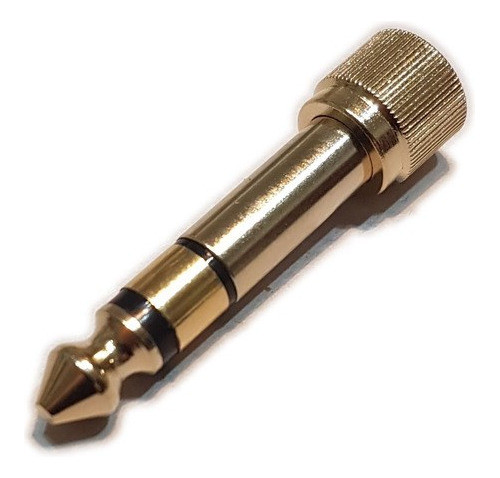 Adaptador Cable Plug 6.5 St A 3.5 Rosca Auri Musicapilar 1