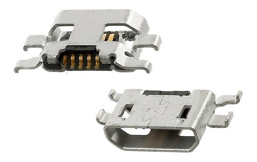 Kit C/2 Conector Carga Compatível Moto C Plus Xt1723 Xt1724 0