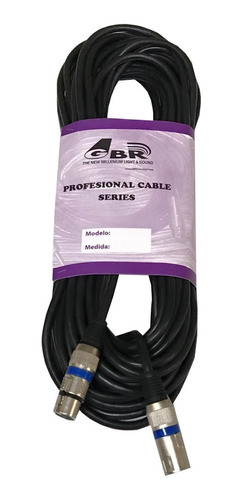 Cable Microfono Audio Dmx  15 Metros Canon Canon Xlr Pro 0