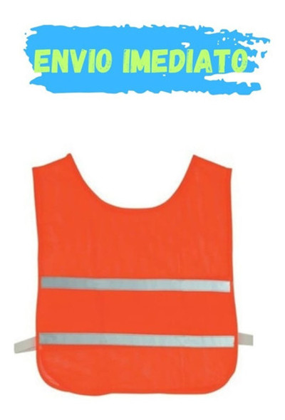 Colete De Segurança Refletivo Sinalização Tipo Blusão 0