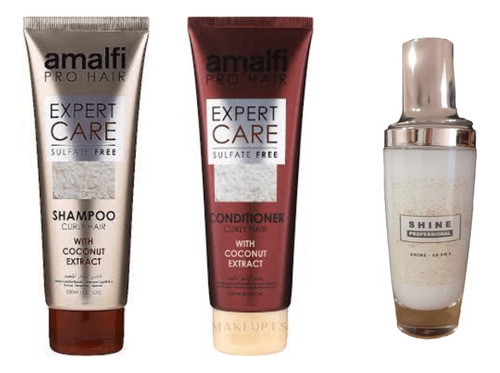 Sh/ac Curly Hair Sulfate Free 250ml + 10en1 Shine Pro 0