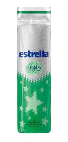 Estrella Discos De Algodón Desmaquillpañalera Arenita X 960 0