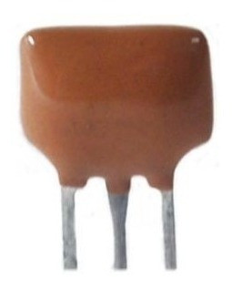 Kit 50 Peças - Ressonador Cerâmico 4,0 Mhz 3 Terminais 1
