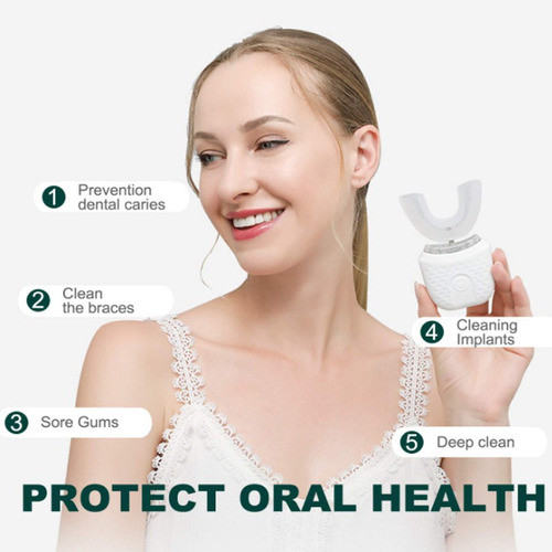 Escova De Dentes Elétrica Inteligente Sonic Usb Carregando C 1