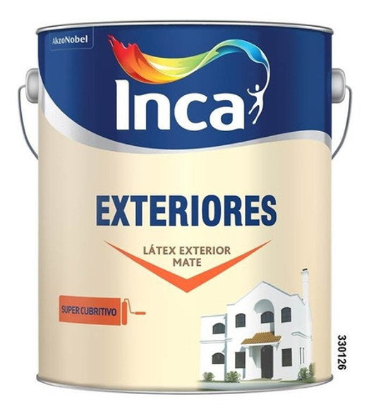 Pintura Para Exterior Inca Blanco 20 Lts. 0