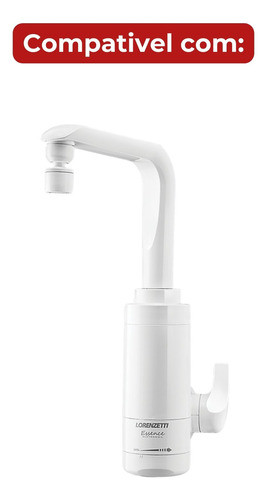 Seletor Eletrônico Torneira Essence Parede Lorenzetti Es-04 1