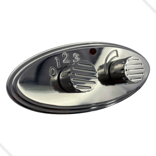 Comando Controle Do Arcondicionado Billet Universal Hot Rods 0