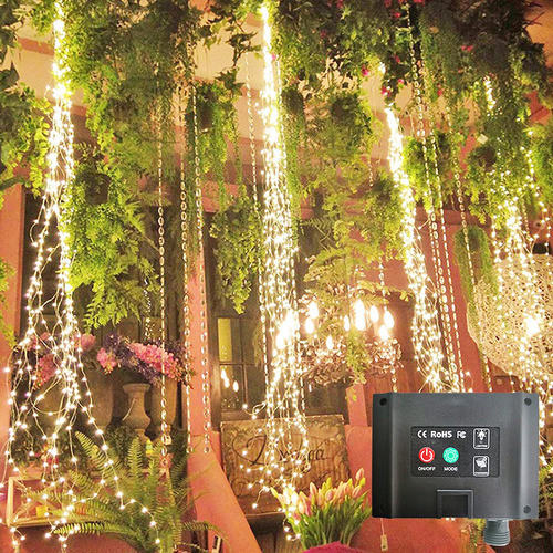 Serie De 220 Luces Led De Lucirnaga Que Funcionan Con Energa 0
