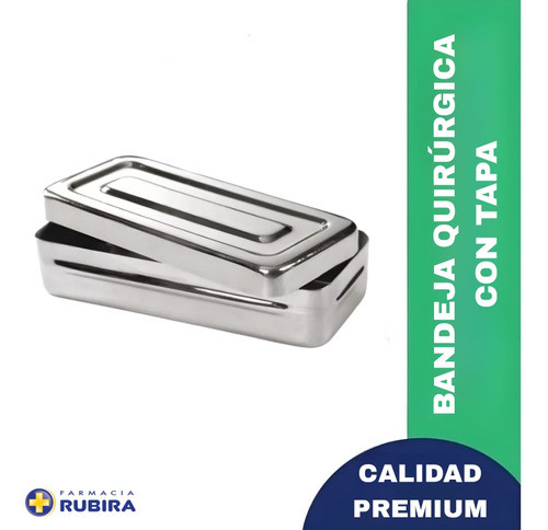 Bandeja Quirúrgica Profesional Ctapa Instrumental Acero Inox 1