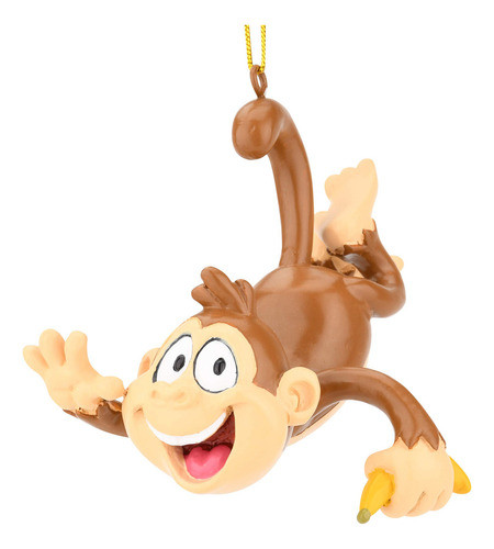 Tree Buddees - Adornos Navideos Con Diseo De Mono 0