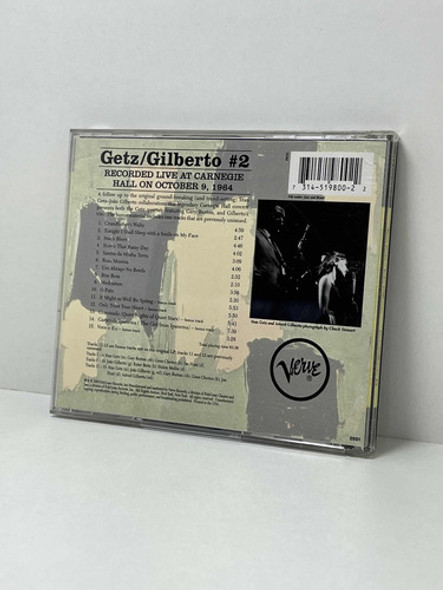Cd Stan Getz - Joao Gilberto  Getz / Gilberto #2 1