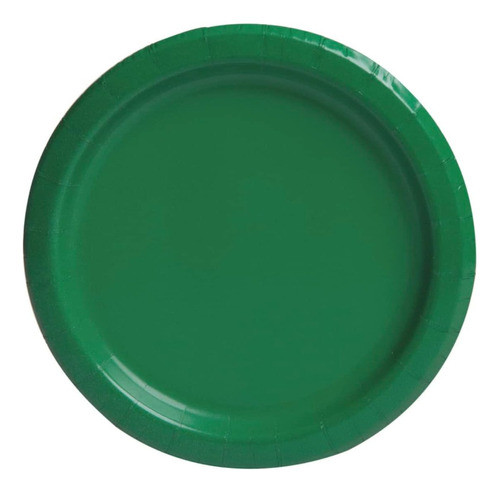 Platos De Pastel De Papel Verde, 8ct 0