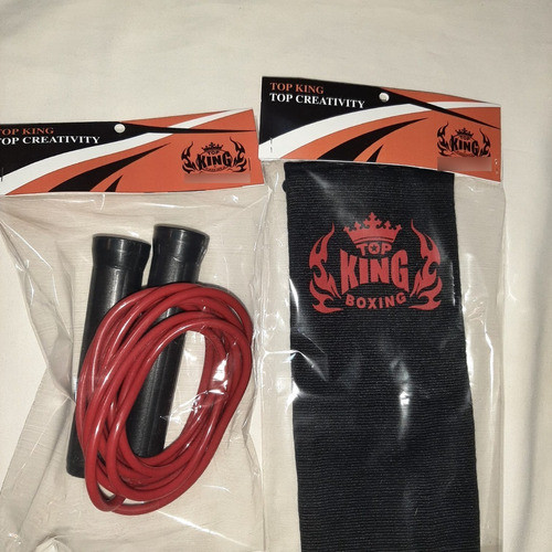 Tobilleras Top King + Soga De Saltar Top King Promo 0