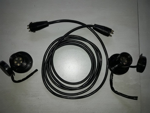 Enchufe Acoplado 5 Vías. Juego Completo Con Cable. 1