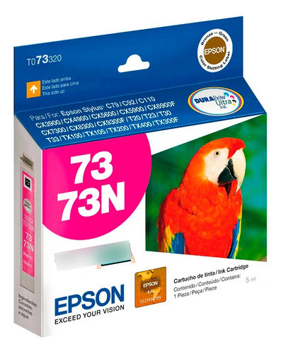 Cartucho Tinta Magenta Original Para Impresora Epson C110 0