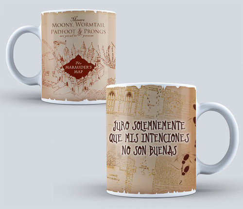 Plantillas Para Sublimar Tazas - Harry Potter 02 0